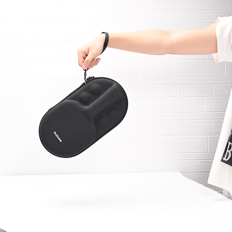 Stoltenisa raketes uzglabāšanas soma ar cieta korpusa, uzglabāšanas komplekts un bumbiņu soma (Materiāls: Silk flower; Kategorija: sporta piederumu soma; Piemērojums: stalo teniss)