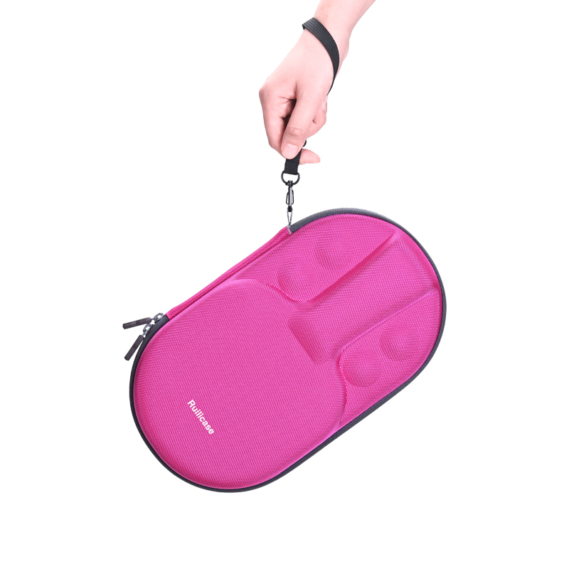 Stoltenisa raketes uzglabāšanas soma ar cieta korpusa, uzglabāšanas komplekts un bumbiņu soma (Materiāls: Silk flower; Kategorija: sporta piederumu soma; Piemērojums: stalo teniss)