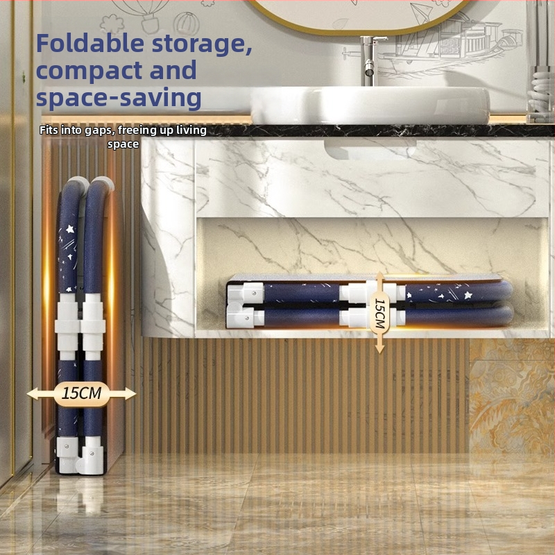 Összecsukható fürdővödör felnőtteknek – teljes testű PVC fürdővödör, használat: fürdés, stílus kettős/összecsukható