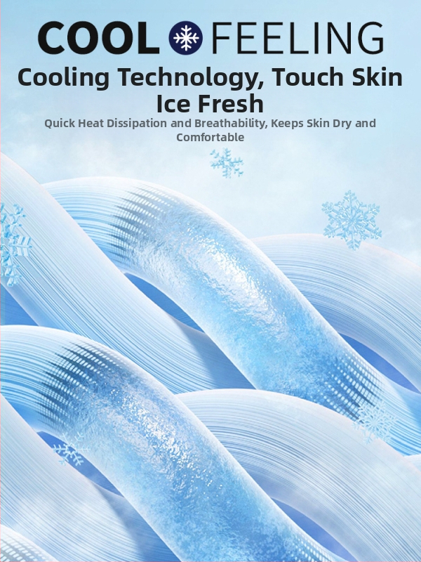 PGM Ανδρικό Outdoor Sleeve — Ice Silk, UV προστασία, Διαπνοή για ποδηλασία