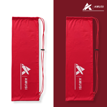 Arms Badminton raketes flaneles soma ar auklu aizdari, aizsargājoša soma, komplekts 2 gab