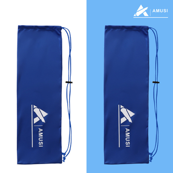 Arms Badminton raketes flaneles soma ar auklu aizdari, aizsargājoša soma, komplekts 2 gab