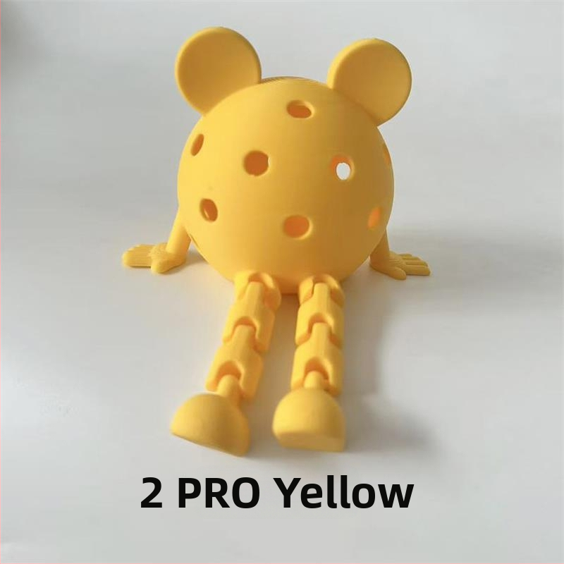 Neli Pickleball piekārams rotājums, bioloģiski noārdāms materiāls, 25 caurumi, 60 g