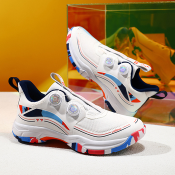 Badminton cipők, uniszex, lélegző, kopásálló, csúszásmentes, gumitalppal.