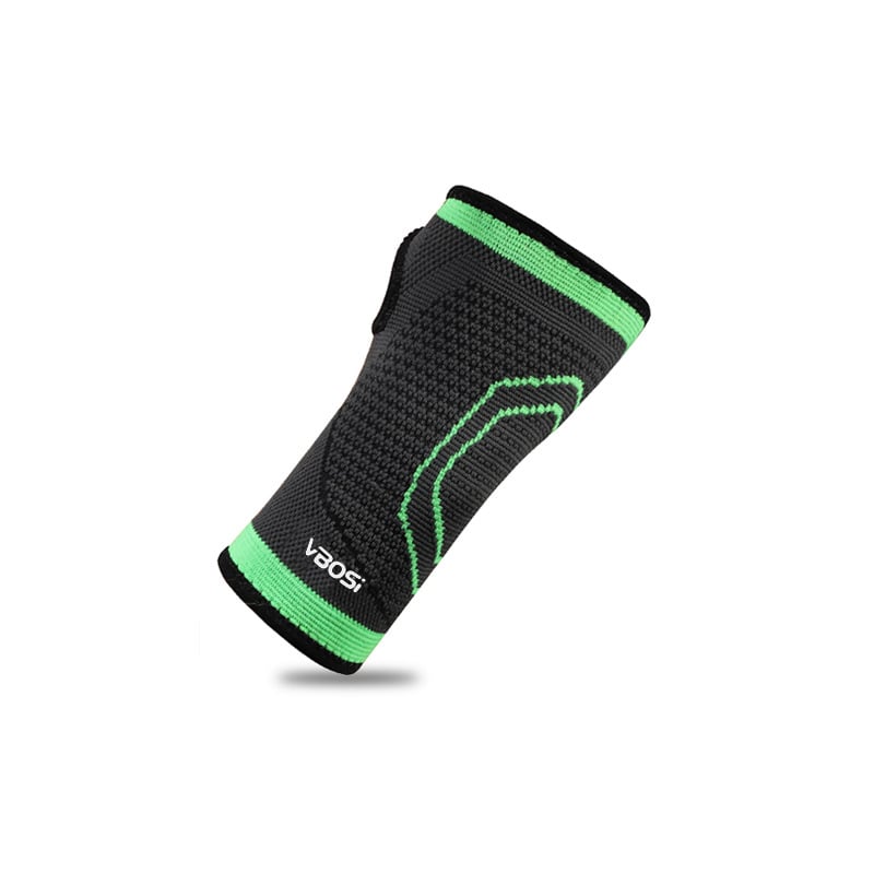 Plaukstas aizsargs — sviedru uzsūcošs, elpojošs neilons; piemērots svaru celšanai, skriešanai ar virvi, riteņbraukšanai