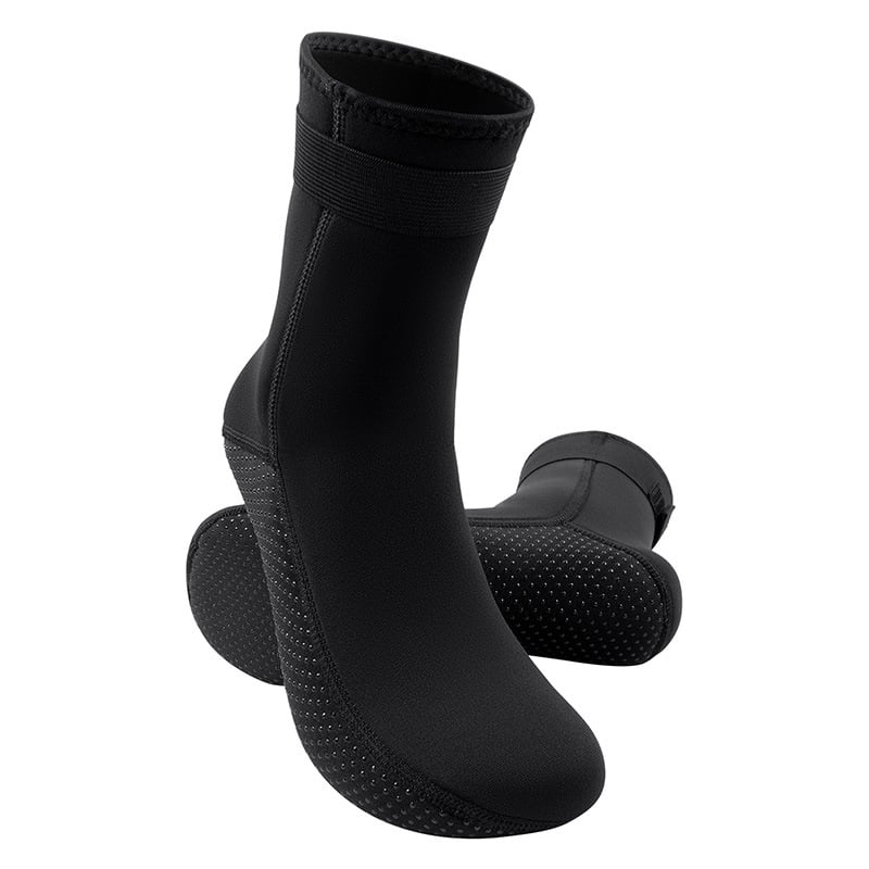 Potapljačke čarape od neoprena, 3 mm, protuklizne, otporne, tople