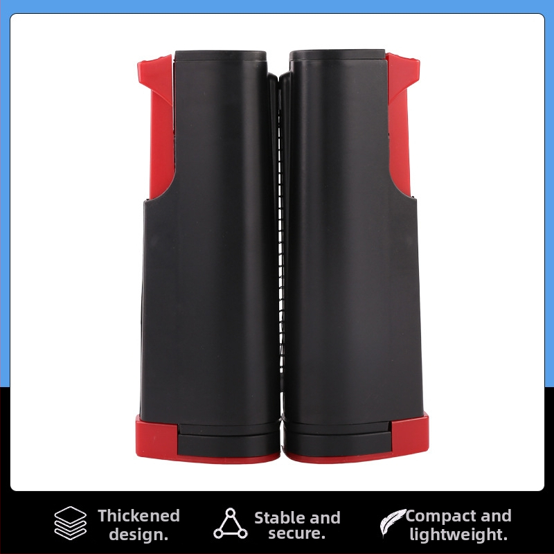 Portatiivne lauatennise võrgu raam, universaalne, PVC/ABS materjalist, teleskoopiline pikkus 190 cm, kinnitamise ava 5 cm