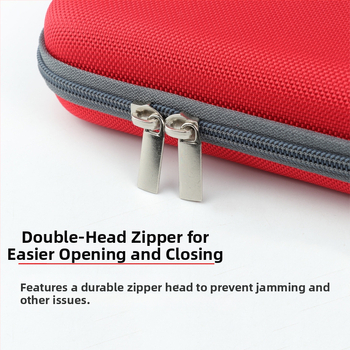 Galda tenisa reketes soma, kvadrātiska cieta korpusa, Oxford audums, pielāgota logotipa, Huisheng/HuIESON zīmols, piemērots galda tenisiem