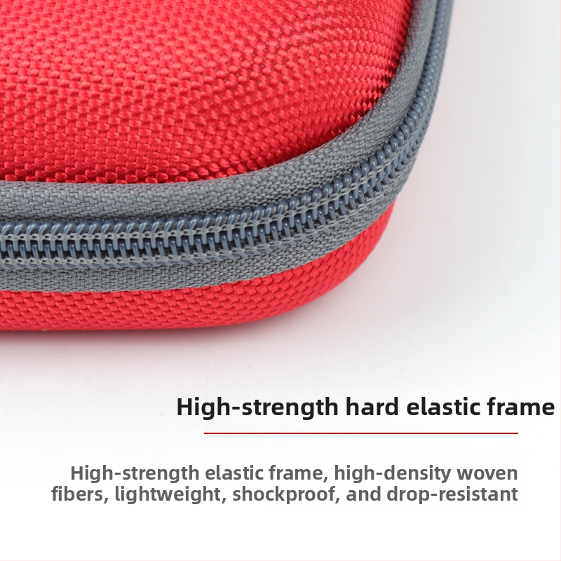 Galda tenisa reketes soma, kvadrātiska cieta korpusa, Oxford audums, pielāgota logotipa, Huisheng/HuIESON zīmols, piemērots galda tenisiem