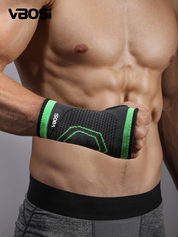 Nailona rokas aizsargs, sviedru uzsūcošs un elpojošs, piemērots svaru celšanai, velosipēdu braukšanai un skriešanai