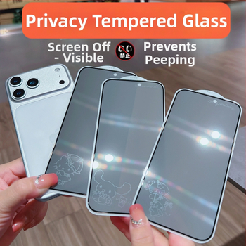 Priekšējā stikla aizsargs ar privātuma aizsardzību iPhone 14 Pro Max – HD, pilns displejs, anti-skatīšanās, izturīgs pret kritieniem, putekļu izturīgs