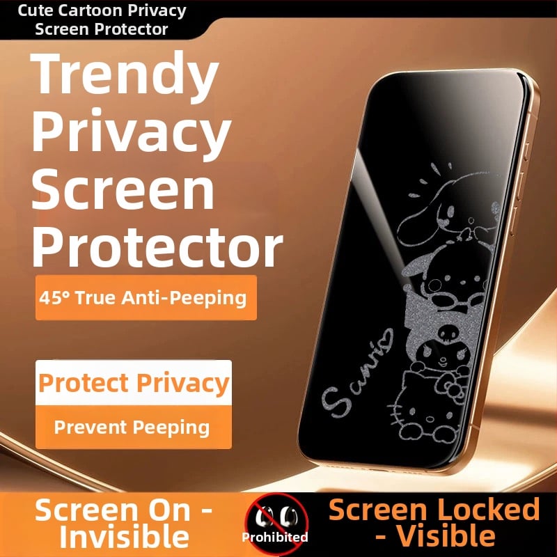 Ochranný film s ochranou súkromia pre iPhone 14 Pro Max — tvrdené sklo, celý displej, súkromie, odolnosť proti pádu, HD ostrosť