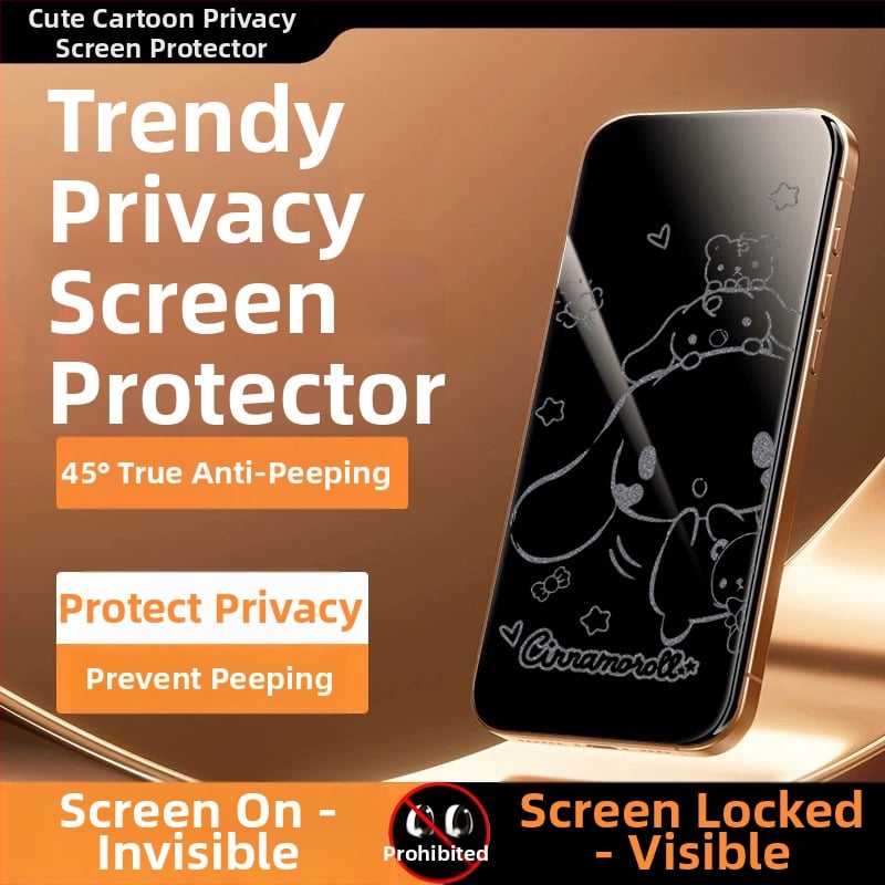 Ochranný film s ochranou súkromia pre iPhone 14 Pro Max — tvrdené sklo, celý displej, súkromie, odolnosť proti pádu, HD ostrosť