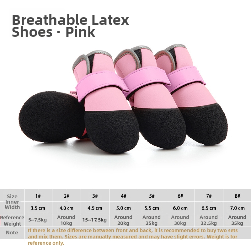 hcpet Suņu kurpes — elpojošas, izturīgas pret nolietojumu, poliesteris, suņiem