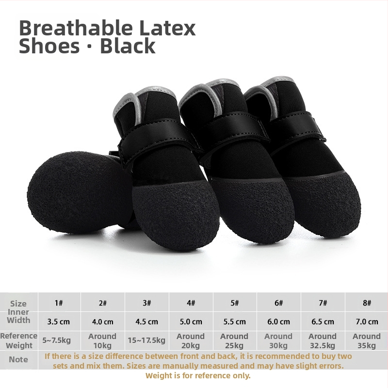 hcpet Suņu kurpes — elpojošas, izturīgas pret nolietojumu, poliesteris, suņiem