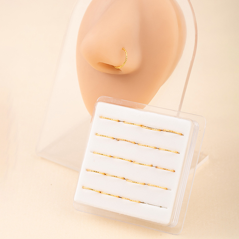 Unisex deguna gredzens zieda formā ar cirkoniem, vara pamats ar 18K pārklājumu