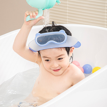 Laste šampooni kork topeltkihilise veekindla kõrvakaitsega; korduvkasutatav, PP+TPE materjal, 70 g, logotüübi trükimisvõimalus