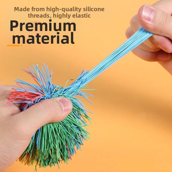 Plastmasas spēle ar smilšu maisu un gumijas bumbiņu, rokas-acs koordinācijai un sensoriskajam attīstībai (14+).