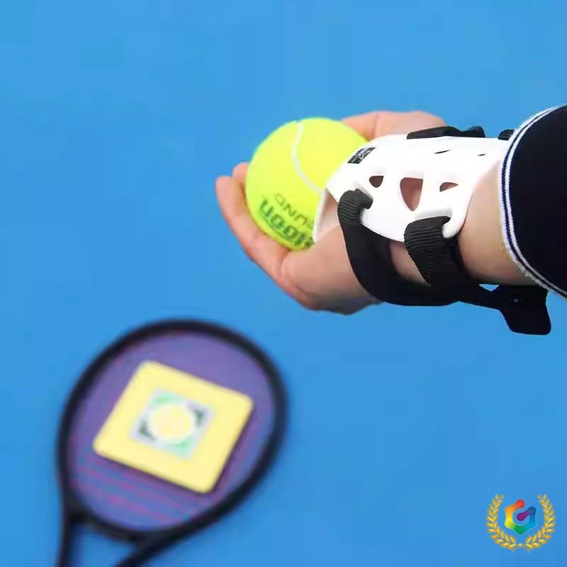 Trener za servis za tenis i badminton – plastični, prilagodljiv, autorizirana privatna marka