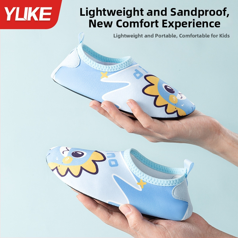 Detské topánky na prechádzky po rieke – priedušné, nízky vršok, vrchný materiál nylon + koža, vnútorná bavlna, EVA podrážka