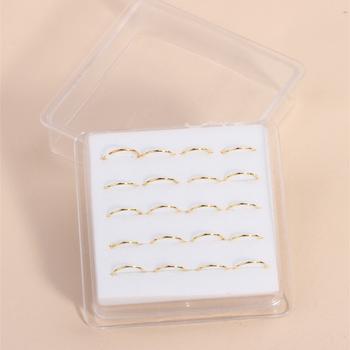 Deguna gredzens – minimālistisks apaļš ģeometrisks dizains, metāls, elektroplēšana 18K