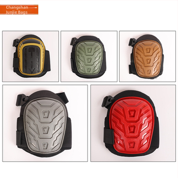 Коленни протектори с твърд корпус: ТПЕ корпус, 900D водоустойчива тъкан, EVA подплата, найлонова велкро, метална катарама; подходящи за ходене и катерене