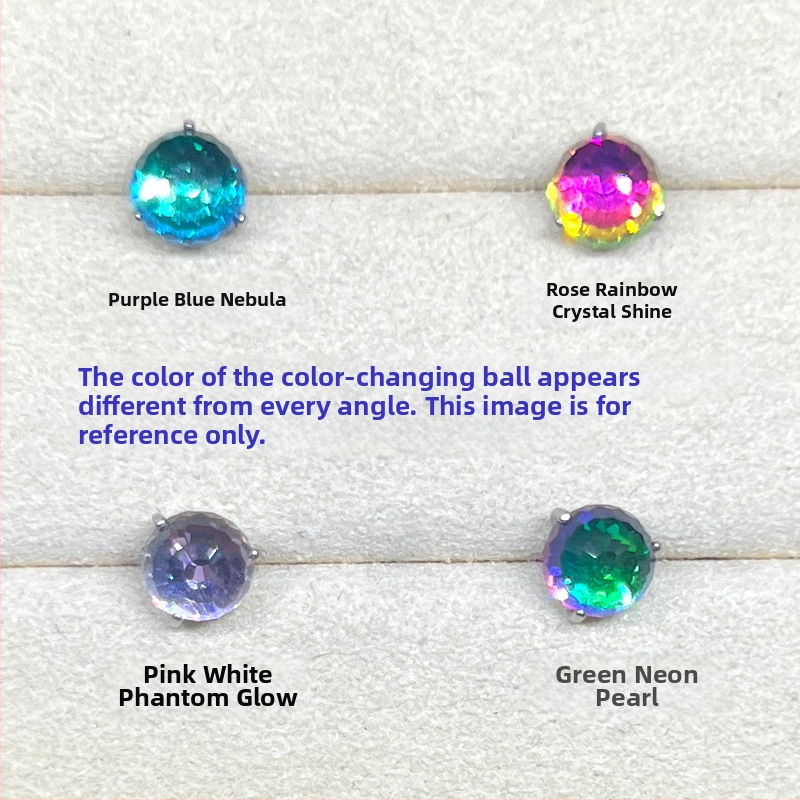 Pīrsinga juvelierizstrādājums: titāna sakausējums, ģeometriska forma, pulēts virsma, unisex, pirsingi mēlei, lūpām un ausīm