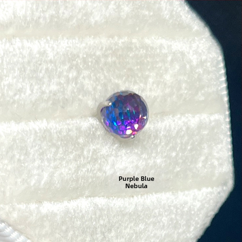 Titāna sakaļējums, pulētas geometrijas pirsinga rotaslietas mēlei, lūpām un ausīm