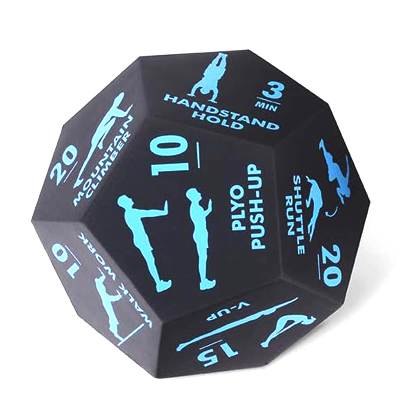 PU joga lopta, 80 g, ne napuhuje se, prilagodljiva za kućni trening
