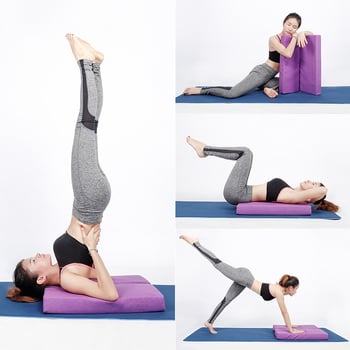 Firebird Joga Podloga za Ramena – Sklopiva Inverzna Jastučnica, Kvadratni Jastuk, Joga Pomagala