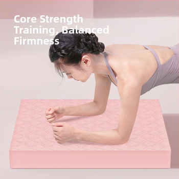 Three Brahma jogos kilimėlis – TPE, 900 g, 4 mm, pritaikoma privatų etiketė, pusiausvyros ir branduolio treniruotei