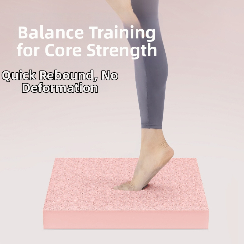 Three Brahma jogos kilimėlis – TPE, 900 g, 4 mm, pritaikoma privatų etiketė, pusiausvyros ir branduolio treniruotei