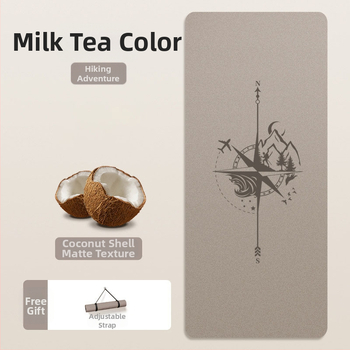 Jogos kilimėlis: PU + natūralus guma, storis 5, svoris 3000 g, animacinis raštas, pritaikymas galimas