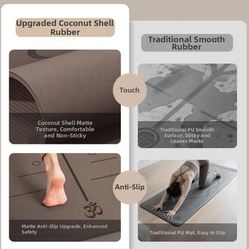 Jogos kilimėlis: PU + natūralus guma, storis 5, svoris 3000 g, animacinis raštas, pritaikymas galimas