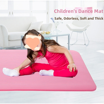 Jogos kilimėlis iš nitrilo medžiagos, storis 8 mm, vienos spalvos raštas