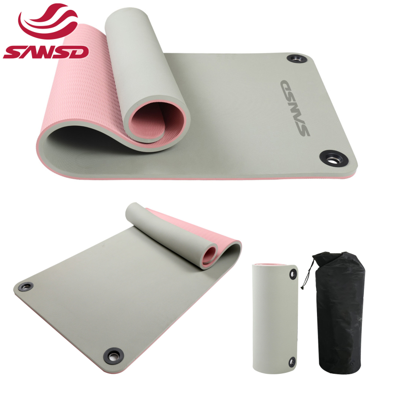 TPE jogos kilimėlis - sulankstomas, kabinamas, tylus smūgio sugeriamumas, 8 mm storis, 1,2 kg