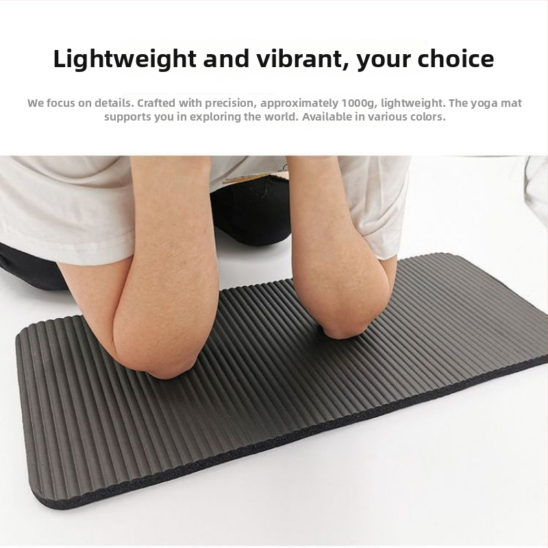 Joga kilimėlis, neslidus, mažas, nešiojamas, kelio kilimėlis, 8 mm storis, vienodos tekstūros