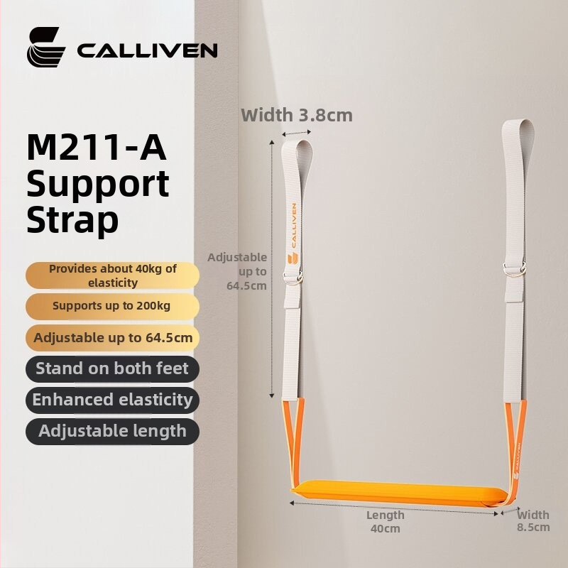 Calliven įtampiklis traukimui – vidinis pakabinamasis treniruotės diržas, modelis FZD001, medžiaga TPE, suaugusiems, jėgos treniruotėms