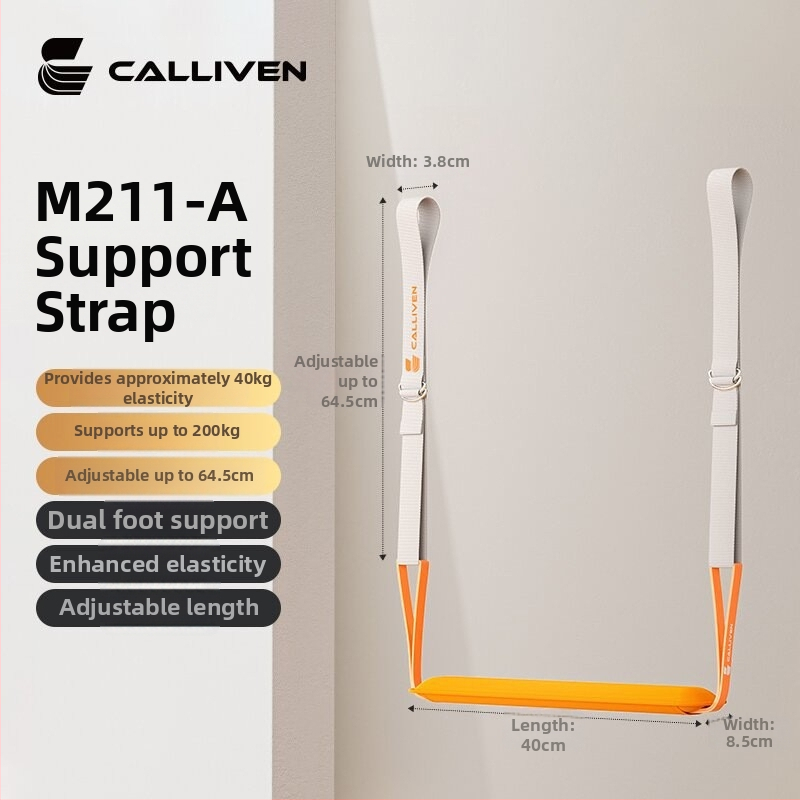 Calliven įtampiklis traukimui – vidinis pakabinamasis treniruotės diržas, modelis FZD001, medžiaga TPE, suaugusiems, jėgos treniruotėms