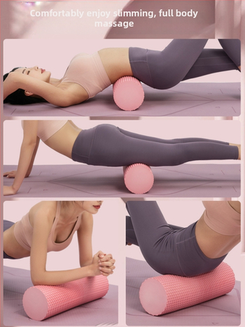 Ciets putu rulonis iesācējiem – EVA materiāls, Yoga Cat, kāju masāža, joga un fitnesa, muskuļu atslābināšana