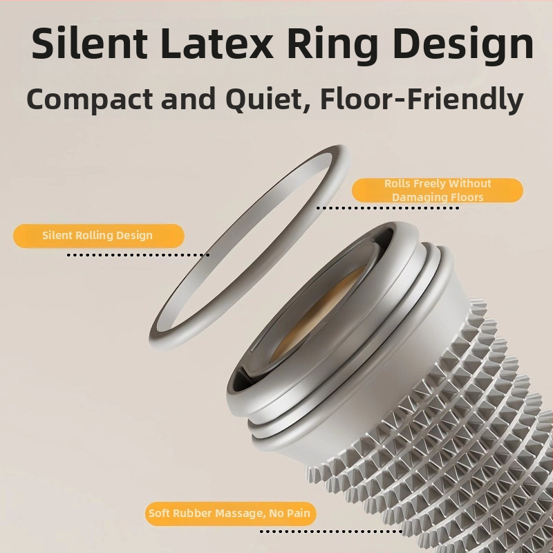 Fujie Plantāras fascijas masāžas ritenis – putu ritenis kāju masāžai, daudzfunkcionāls masāžas instruments