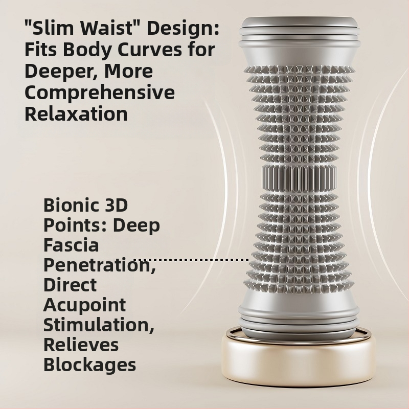 Fujie Plantāras fascijas masāžas ritenis – putu ritenis kāju masāžai, daudzfunkcionāls masāžas instruments