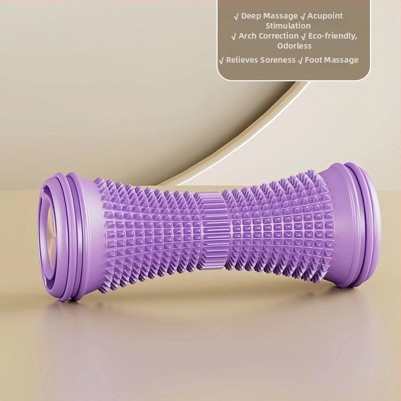 Fujie Plantāras fascijas masāžas ritenis – putu ritenis kāju masāžai, daudzfunkcionāls masāžas instruments