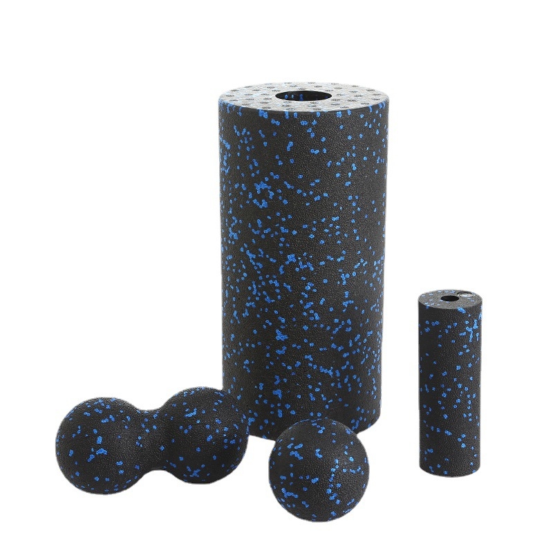 Četverodijelni set: EPP šuplja pjena valjak i fascia lopta za jogu i masažu (Materijal: EPP; Nije naduhljiv; Prilagodba obrade: Da; Licencirana privatna oznaka: Da)