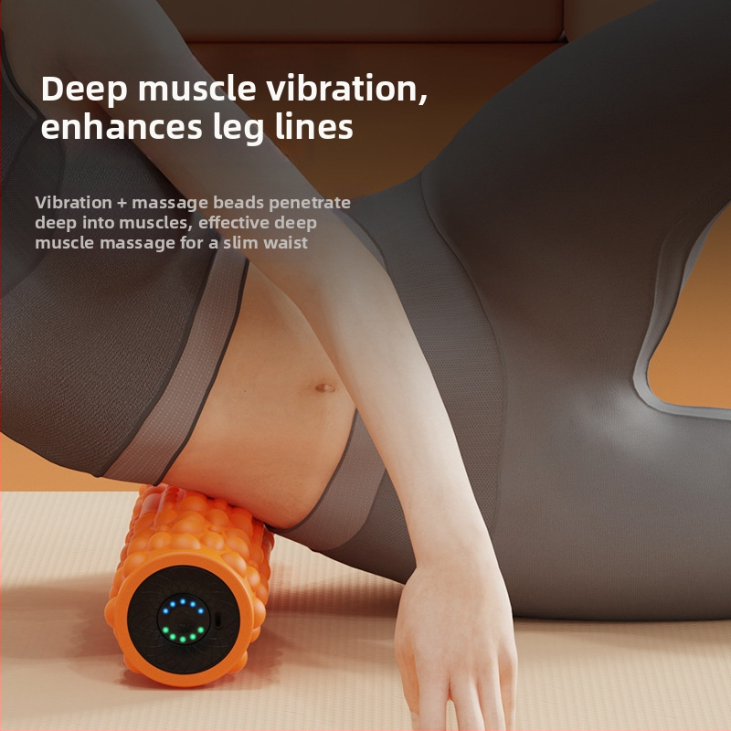 Elektrinis putų volelis su vibraciniu masažu - įkraunamas, laikmačio funkcija, mechaninis valdymas, Hao Mijia, 2023 m. modelis