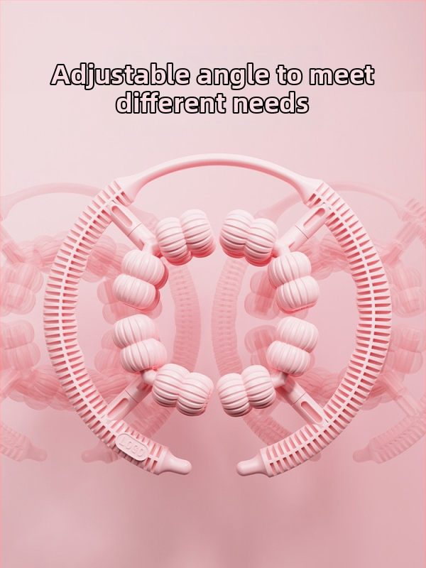 Kāju slaides ierīce – gredzenveida kāju masāžas rullis, 32 riteņi, ABS, QT