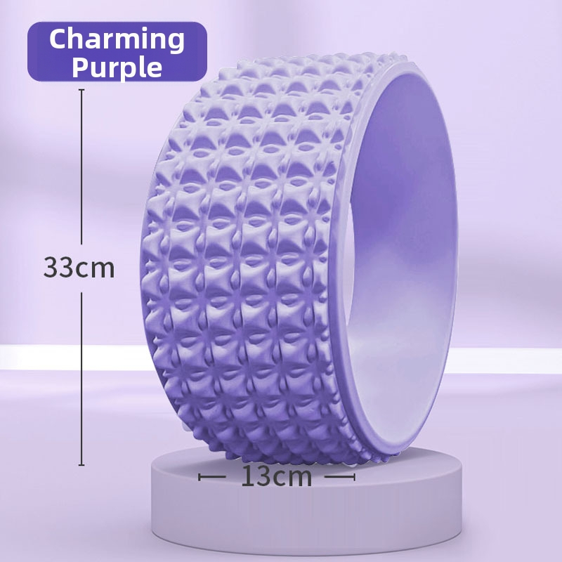 Jogas rats atpakaļ izliekuma atbalstam, plašāks dizains, materiāls: TPE+PP, zīmols: Zhu Yang