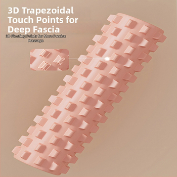 Three Brahma putu ruļļa masāžai mugurai un teļiem, EVA+PP materiāls