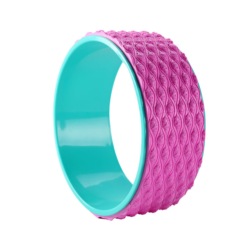 Joga ritenis muguras locījumam – materiāls TPE+PP, zīmols Zhu Yang, iesācējiem