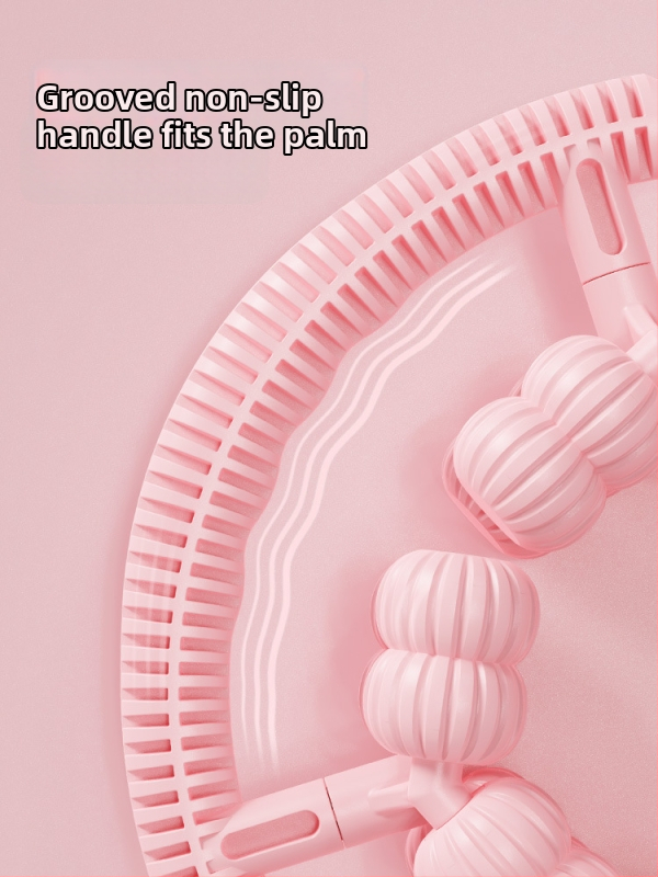 Kāju svara samazināšanas ierīce ar gredzenveida kāju stiprinājumu un 32 riteņiem kāju masāžas rulītim (ABS)